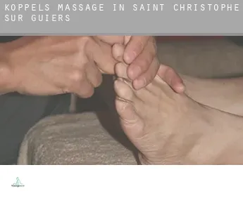 Koppels massage in  Saint-Christophe-sur-Guiers