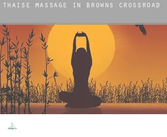 Thaise massage in  Browns Crossroad