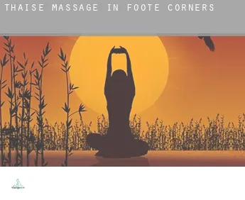 Thaise massage in  Foote Corners