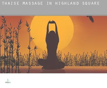 Thaise massage in  Highland Square