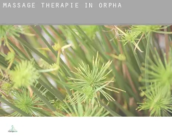 Massage therapie in  Orpha