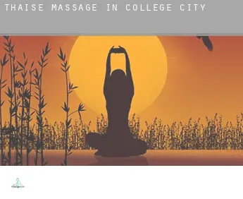 Thaise massage in  College City