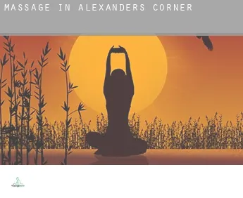 Massage in  Alexanders Corner