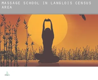 Massage school in  Langlois (census area)